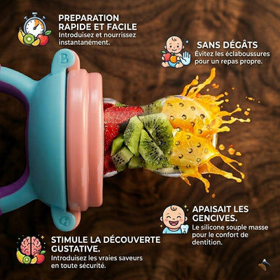 Sucette Grignoteuse Bébé — Diversification Alimentaire